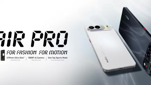 Llega a España el nuevo nubia Air Pro, el smartphone que desafía la lógica del diseño ultrafino