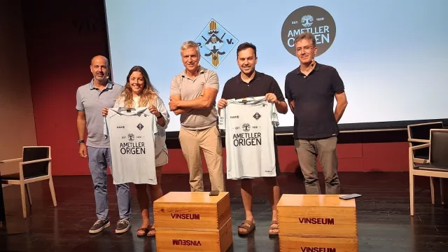 Ametller Origen se convierte en el principal patrocinador del Club Patí Vilafranca