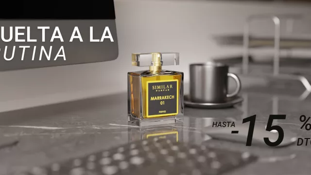 Similar Parfum empieza la "vuelta a la rutina" en septiembre con un 15 % de descuento en sus perfumes de equivalencia