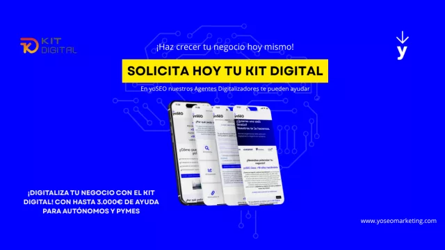 yoSEO Marketing anima a las empresas con el bono del Kit Digital concedido a aprovecharlo antes de que caduque