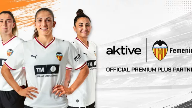 aktive renueva su compromiso con el Valencia CF Femenino convirtiéndose en Premium Plus Partner