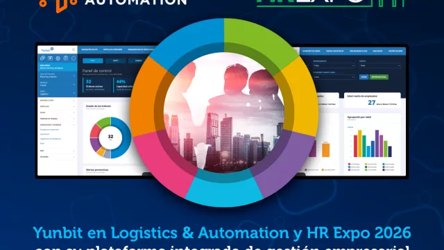 Yunbit participará en Logistics & Automation y HR Expo 2026 con su plataforma de gestión intregral