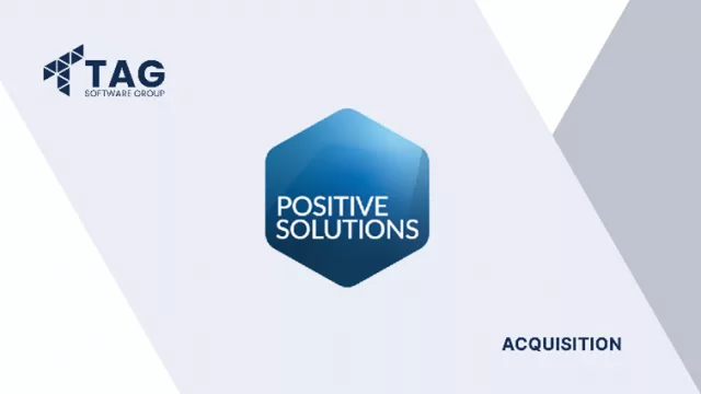 TAG Software Group, de Valsoft, adquiere Positive Solutions, proveedor británico de software sanitario y farmacéutico