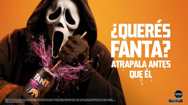 Ghost Face® llega al universo embrujado de fanta en un nuevo lanzamiento mundial de Halloween